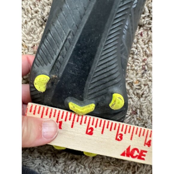 Nike Mercurial Vapor 15 Academy Soccer Cleats Size 4.5Y Black/Yellow Lightweight - Picture 8 of 8